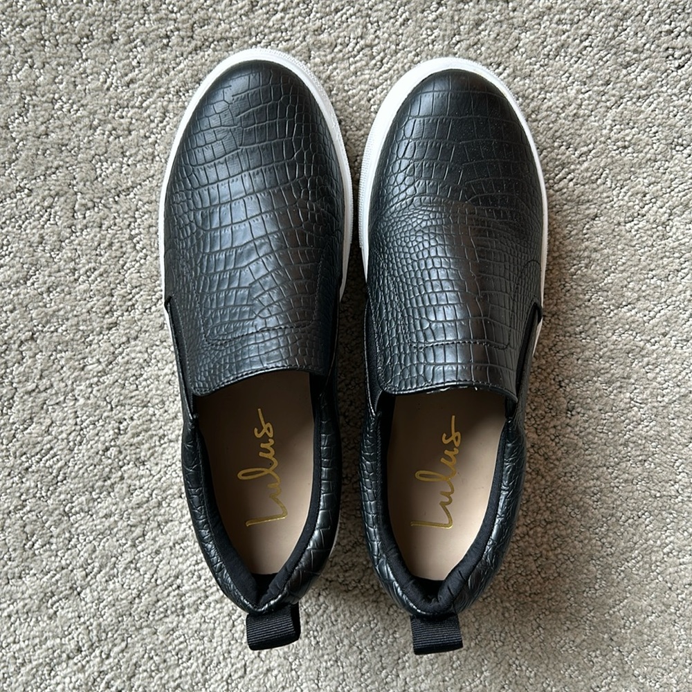 Platform Slip On Shoes